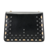 Serpenti Studded Shoulder Bag, &pound;550, Handbags, Black, Leather, Back view